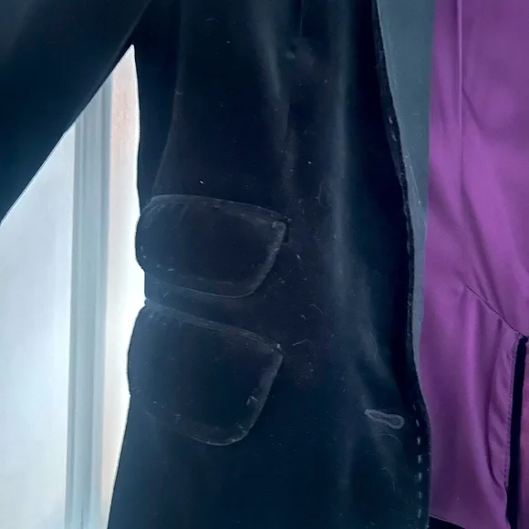DDC LABS Black Velvet Blazer - Picture 4 of 7